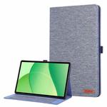For OPPO Pad SE 11 2025 Fabric Texture Horizontal Flip Leather Tablet Case(Blue)