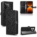 For Realme GT 7 Pro Honeycomb Dot Texture Leather Phone Case(Black)