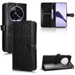 For Realme 14 Pro Lite / 13 Pro Global Honeycomb Dot Texture Leather Phone Case(Black)