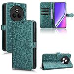 For Realme P3 Pro Honeycomb Dot Texture Leather Phone Case(Green)