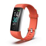 S5-4 Smart Bracelet IP68 Waterproof Heart Rate Sport Fitness Tracker Smart Watch(Orange)