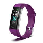 S5-4 Smart Bracelet IP68 Waterproof Heart Rate Sport Fitness Tracker Smart Watch(Purple)