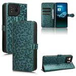 For Asus ROG Phone 8 Pro Honeycomb Dot Texture Leather Phone Case(Green)