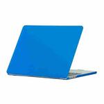 For MacBook Air 15.3 2024 A2941 (M2)/A3114 (M3) Laptop Matte Style Protective Case(Dark Blue)