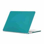 For MacBook Air 15.3 2024 A2941 (M2)/A3114 (M3) Laptop Matte Style Protective Case(Dark Cyan)