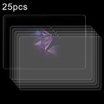 For Xiaomi Black Shark Pad6 11 inch 25pcs 9H 0.3mm Explosion-proof Tempered Glass Film