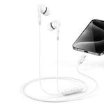 Yesido YH45 Digital Chip USB-C/Type-C Wired Earphone with Microphone(White)