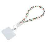 Plastic Buckle Round Twist Rope Short Lanyard(Colorful 2)