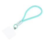 Plastic Buckle Round Twist Rope Short Lanyard(Mint Green)