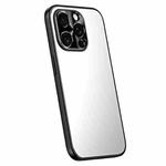 For iPhone 12 Pro Max R-JUST RJ-61 Electroplating Frosted TPU + PC Phone Case(Silver)