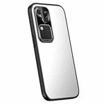 For vivo S18 Pro R-JUST RJ-61 Electroplating Frosted TPU + PC Phone Case(Silver)