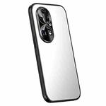 For Huawei P50 Pro R-JUST RJ-61 Electroplating Frosted TPU + PC Phone Case(Silver)