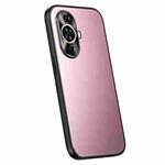 For Huawei nova 11 Pro R-JUST RJ-61 Electroplating Frosted TPU + PC Phone Case(Pink)