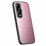 For Honor 90 Pro R-JUST RJ-61 Electroplating Frosted TPU + PC Phone Case(Pink)