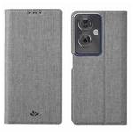 For OPPO A79 5G ViLi DMX Series Shockproof TPU + PU Leather Magnetic Attraction Horizontal Flip Case(Grey)