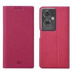 For OPPO A79 5G ViLi DMX Series Shockproof TPU + PU Leather Magnetic Attraction Horizontal Flip Case(Rose Red)