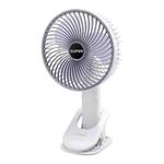 4 in 1 Multifunctional Clip Fan Desktop Wall-Mounted Handheld Portable USB Fan(White)