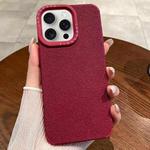 For iPhone 15 Pro Creative Lunar Craters TPU Full Coverage Shockproof Phone Case(Red)