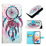 For OPPO A79 5G 3D Painting Horizontal Flip Leather Phone Case(Color Drop Wind Chimes)