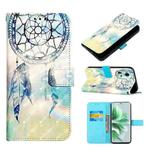 For OPPO Reno11 5G Global 3D Painting Horizontal Flip Leather Phone Case(Dream Wind Chimes)