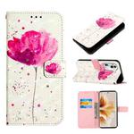 For OPPO Reno11 Pro 5G Global 3D Painting Horizontal Flip Leather Phone Case(Flower)