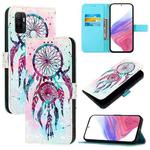 For OPPO A53s 4G / A33 2020 4G 3D Painting Horizontal Flip Leather Phone Case(Color Drop Wind Chimes)