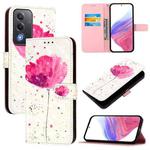 For OPPO A5 5G Global 3D Painting Horizontal Flip Leather Phone Case(Flower)