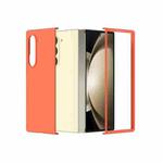 For Samsung Galaxy Z Fold6 5G PC Frosted Full Coverage Phone Case(Orange)