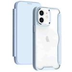 For iPhone 11 RFID Blocking Adsorption Flip Leather Phone Case(Light Blue)