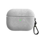 For AirPods 3 Suede Earphone Protective Case(White)