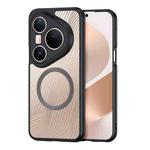 For Huawei Pura 80 Pro 5G / 80 Pro+ 5G DUX DUCIS Aimo Mag Series TPU + PC MagSafe Frosted Feel Phone Case(Black)