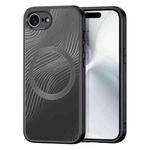 For iPhone SE 2024 DUX DUCIS Aimo Mag Series TPU + PC MagSafe Frosted Feel Phone Case(Black)