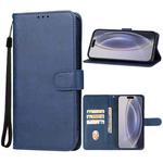 For iPhone 16 Pro Leather Phone Case(Blue)