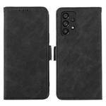 For Samsung Galaxy A23 5G / 4G ABEEL Frosted Magnetic RFID Leather Phone Case(Black)