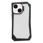 For iPhone 13 Creative Irregular Frame Shockproof Phone Case(Black)