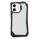 For iPhone 11 Creative Irregular Frame Shockproof Phone Case(Black)