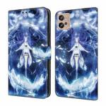 For Motorola Moto G10/G20/G30 Crystal Painted Leather Phone case(Magic Fairy)