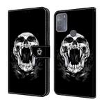 For Motorola Moto G50 Crystal Painted Leather Phone case(Skull)