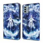 For Nokia G22 Crystal Painted Leather Phone case(Magic Fairy)