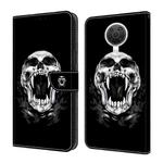 For Nokia G20 Crystal Painted Leather Phone case(Skull)