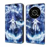 For Honor X9 4G/5G/X30/Magic4 Lite Crystal Painted Leather Phone case(Magic Fairy)