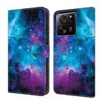 For Xiaomi 13T Pro Crystal Painted Leather Phone case(Starry Sky)