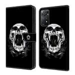 For Xiaomi Redmi Note 11 Pro 4G Global Crystal Painted Leather Phone case(Skull)