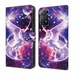 For Xiaomi Redmi Note 11 Global Crystal Painted Leather Phone case(Unicorn)