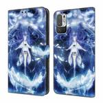 For Xiaomi Redmi Note 10 5G Crystal Painted Leather Phone case(Magic Fairy)