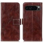 For Google Pixel 10 Pro / 9 Pro Retro Crazy Horse Texture Flip Leather Phone Case(Brown)
