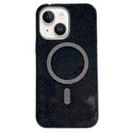 For iPhone 13 Glitter MagSafe Magnetic TPU Phone Case(Black)