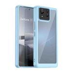 For Asus Zenfone 11 Ultra Colorful Series Acrylic Hybrid TPU Phone Case(Blue)