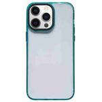 For iPhone 12 Pro 2 in 1 Acrylic Transparent Shockproof Phone Case(Green)