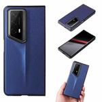 For Honor Magic V2 RSR Porsche Design PU Leather PC Phone Case(Blue)